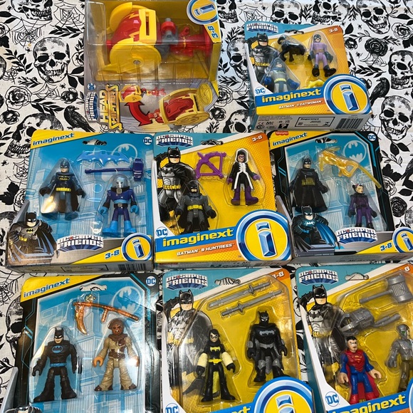 DC Super Friends Batman Action Figures - Multicolor